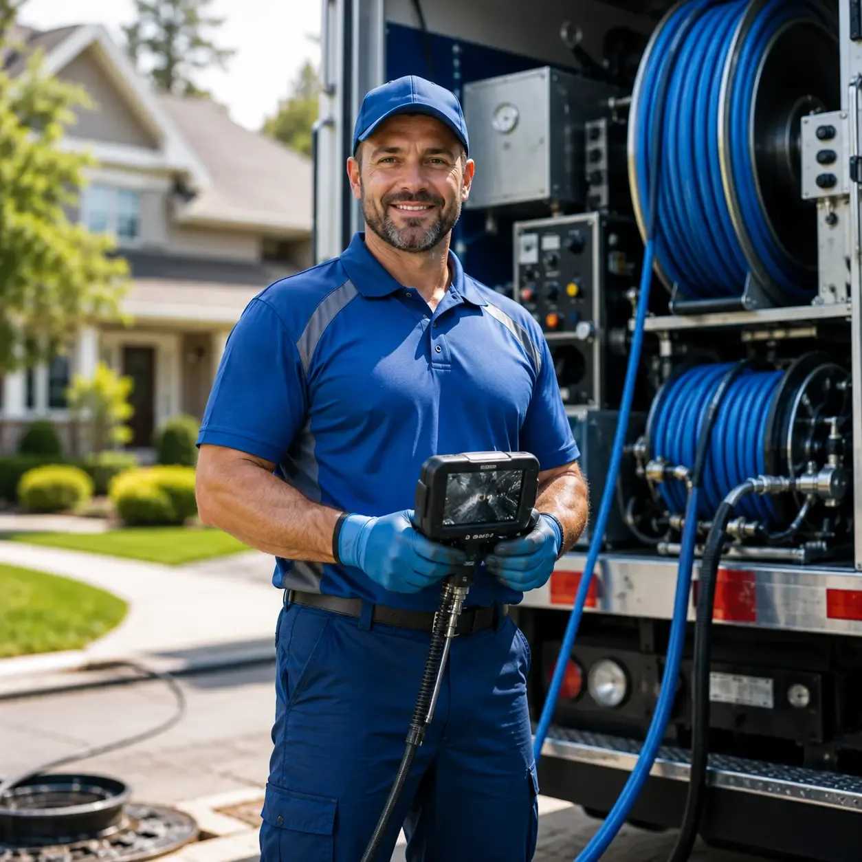 Local outdoor drain cleaning specialists in Elton, WI